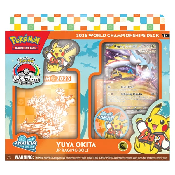 Pokemon Scarlet & Violet: Yuya Okita Raging Bolt Ex Collection Box (60 Cards)